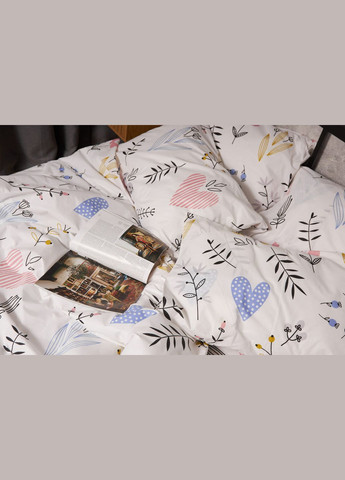 Комплект постільної білизни Бязь Gold Люкс «» двоспальний 175х210 наволочки 2х50х70 (MS-820005746) Moon&Star Painting (302973767)