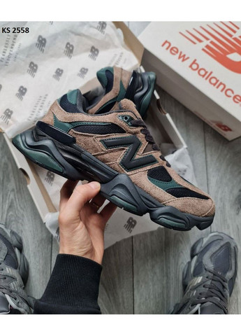 КРОСІВКИ ЖІНОЧІ NEW BALANCE 9060 BROWN НЬЮ БЕЛАНС 9060 No Brand комбіновані демісезони (368855057)