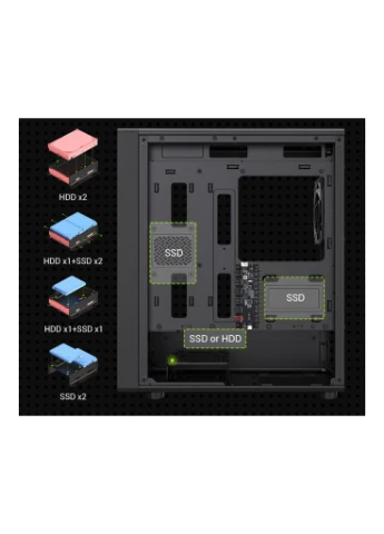 Корпус для ПК AERIS 330 MB GameMax (399192048)