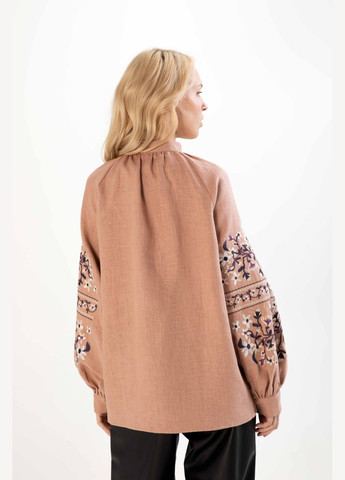 Бежева вишиванка жіноча "легіт" SVARGA (345557267)