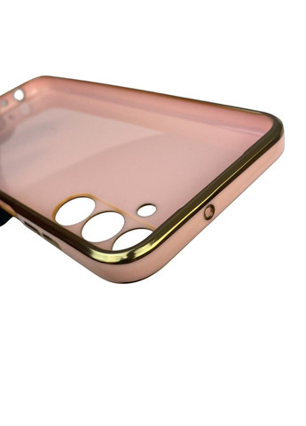 Чехол для Galaxy A25 5G SM-A256B с защитой камеры с золотой окантовкой на самсунг а25 пудровый gs1 Samsung (366236071)