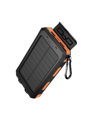Внешний аккумулятор J164 Platinum solar dual lighting power bank(8000mAh) Black Hoco (401873417)