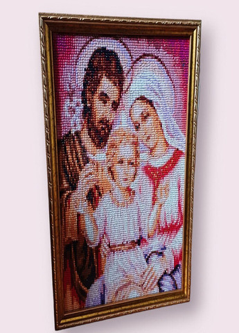 Ікона 3D мозаїка "Святе сімейство" Decorative Handmade (285273102)