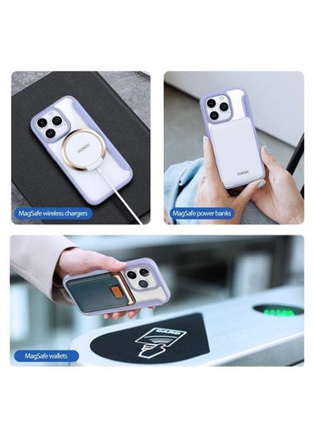Чехол-книжка Dux Ducis Skin X Pro with MagSafe для iPhone 15 Pro Purple No Brand (391205433)