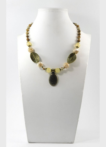 Намисто "Каракум" Перламутр, Цитрин, Яшма Fursa fashion (322315467)