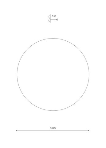 Бра, настінний світильник 11292 Ring Timber Led XL 1x16W 3000K 290Lm IP20 Brown (11292) Nowodvorski (318524664)