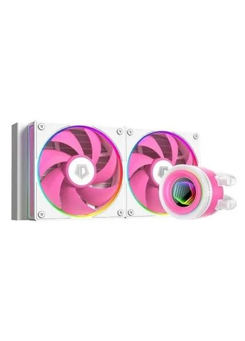 Система рідинного охолодження FX240 INF PINK, White+Pink Fans, Intel: 1851/1700/1200/2066/2011/1366/115x, AMD: AM4/AM5, ID-Cooling (395351528)