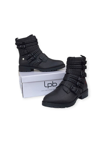 Осенние женские ботинки челси LPB с пряжкой из искусственной кожи