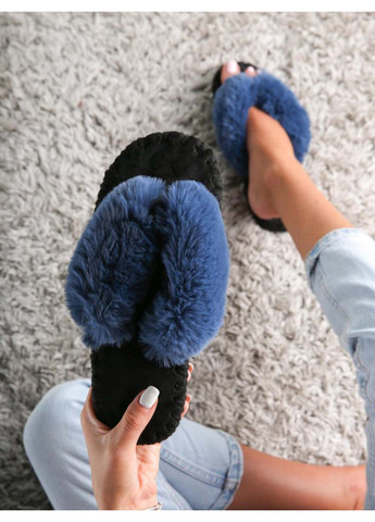Синие домашние тапочки Family Story