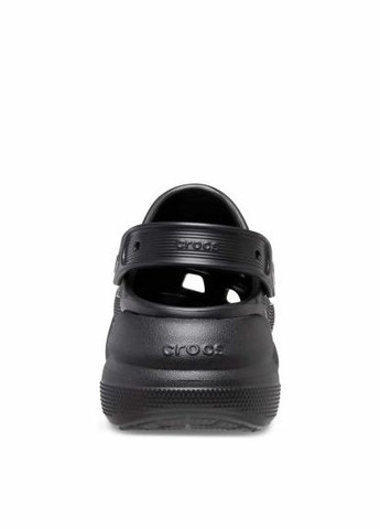 Черные женские кроксы classic crush clog m4w6-36-23 см black 207521 Crocs