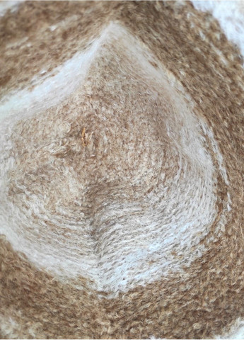 Женская Теплая и Универсальная Осенняя Зимняя Вязаная Шапка Панама, Трендовый Цветной Градиент Плюшевая Шляпа Клоше No Brand Тепла Шапка Панама (361075561)