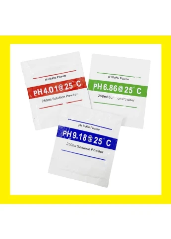 Набор калибровочных порошков для pH-метра (pH 4.01, pH 6.86, pH 9.18) No Brand (375222187)