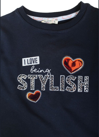 Breeze світшот 16683 темно синій синій