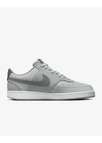 Серые демисезонные кроссовки court vision lo grey hm6193-077 Nike