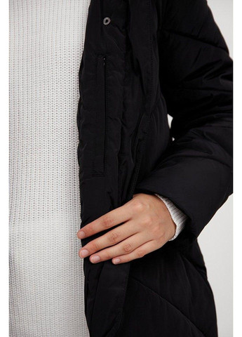 Черная зимняя зимнее пальто a20-11005-200 Finn Flare