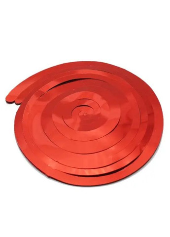 Дождик гирлянда под потолок 6 полосочек 70 см красный Jannet Дощик (316680233)