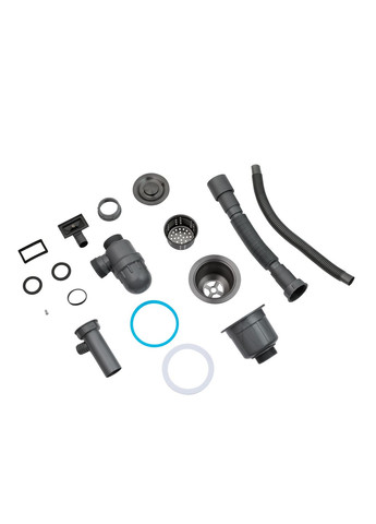 Комплект кухонної мийки KRP Derby - 60х50HM PVD (2,5/0,5 мм) Kroner (336935253)