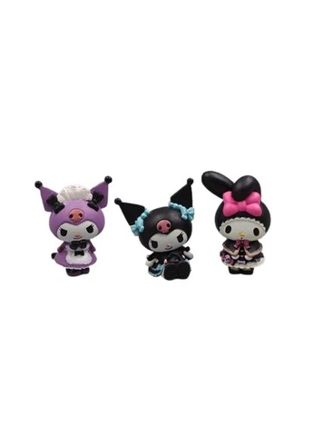 Куроми фигурки Kuromi Hello Kitty Привет Китти Хелло Китти Sanrio Санрио Моя мелодия My Melody аниме игровые фигурки 5шт Ashanti (393635308)