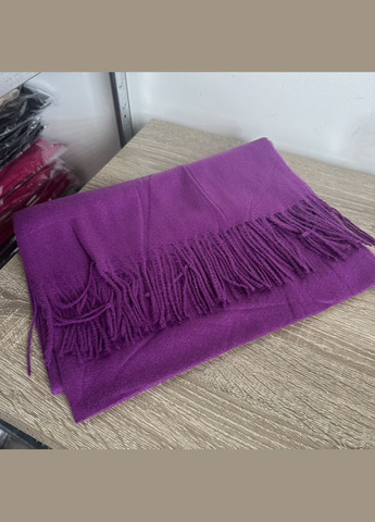 Кашемировый однотонный шарф "Жасмин" пурпурный 104029 Cashmere (329900172)