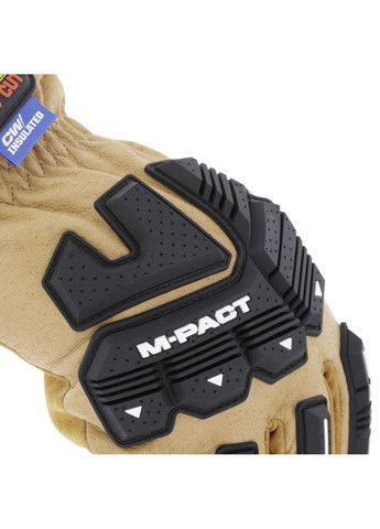 Перчатки тактические зимние echanix® Leather M-Pact® Insulated Driver F9-360 Gloves M Brown Mechanix Wear (315822532)