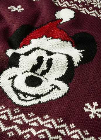 Бордовий зимовий светр C&A