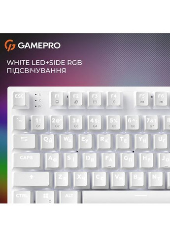 Клавіатура Genesis Joker MK124W Outemu Red Swithes White GAMEPRO (370033852)