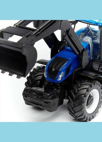Детская игрушка Трактор "New Holland T7.315" Bburago 18-31632 с фронтальным погрузчиком No Brand (329896602)