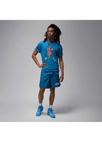 Синяя футболка мужская flight essentials blue Air Jordan