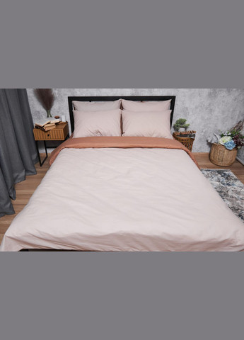 Комплект постільної білизни Бязь Gold Люкс «» Сімейні 143х210х2 наволочки 2х50х70 (MS-820004576) Moon&Star Brown Blanc (293147736)