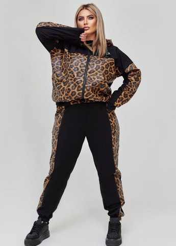 Женский прогулочный костюм леопард No Brand (290011529)
