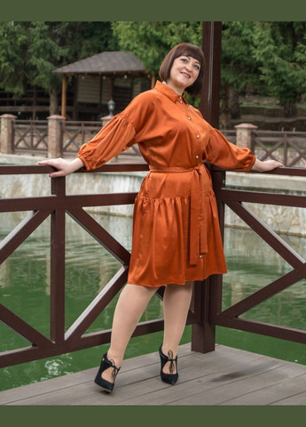 Теракотова плаття 14352-5 Alenka Plus