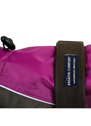 Пальто для собак з м'яким коміром, фліс, фіолетовий, XL, 65см Happet (357074915)