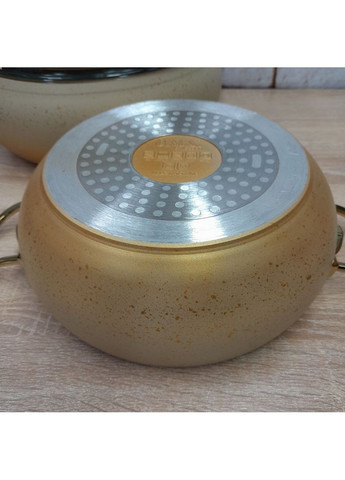 Набор посуды 3023-IND-Сrem 7 предметов кремовый OMS (349222608)