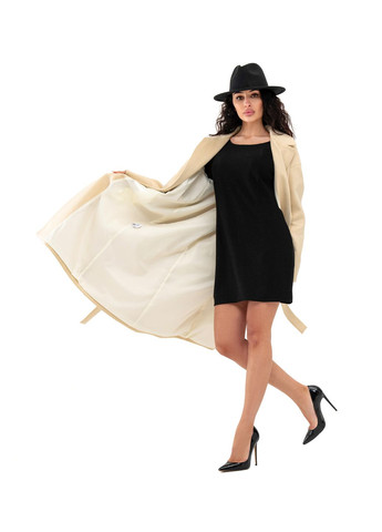 Бежевое зимнее Пальто Крус бежевый (кашемир Леонардо) Emass