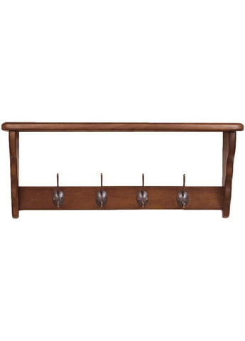 Вішалка для одягу з дерева Тербон мокко (ВДО-004210) No Brand (327868530)