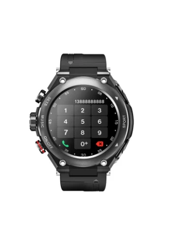 Смарт часы T-19 1,28-дюймовые с наушниками Smart Watch with Earbuds 3 in 1 Fitness Tracker Black VHG (360771942)