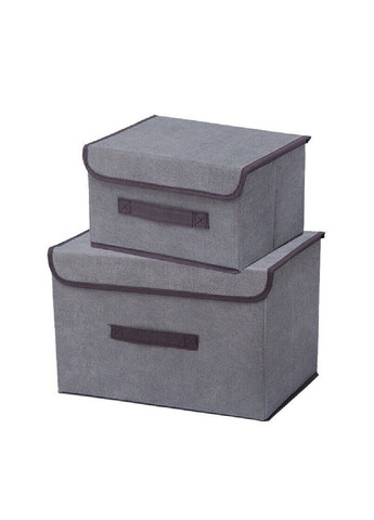 Комплект набор органайзеров коробов боксов для хранения вещей одежды с мешком 3 штуки (476934-Prob) Unbranded (292706505)