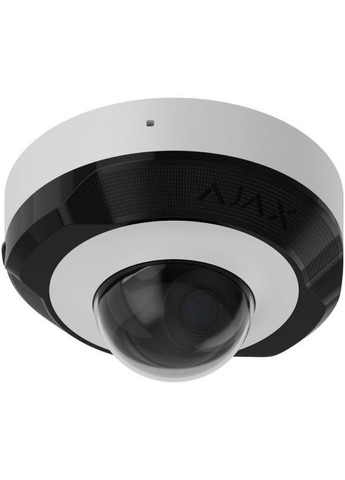 IP-камера проводная DomeCam Mini, 5мп, 2.8мм, Poe, True WDR, IP 65, ИК 30м, аудио, угол обзора 100° до 110°, мини купольная, белая Ajax (314747322)