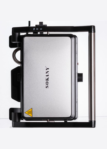 Електрогриль притискний SK-08026 1500 Вт Sokany (339672384)