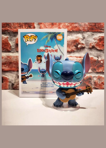 Фігурка Disney Стіч з укулеле (55615) Funko Pop (326887545)