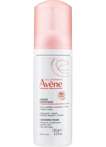 Очищуюча пінка-мус для вмивання Eau Thermale Cleansing Foam 150ml (102374-163) Avene (368658822)