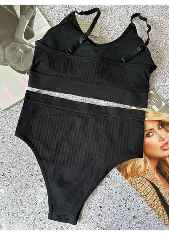 Чорний безшовна жіноча нижня білизна Lavolle