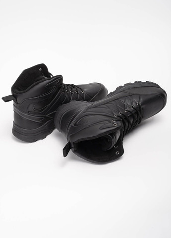 Черные зимние ботинки мужские спортивные 3350 Power