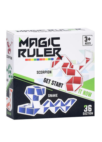 Игрушка игра змейка рубика Magic Ruler 218-M12 на 36 секций от 3 лет VTech (323644423)
