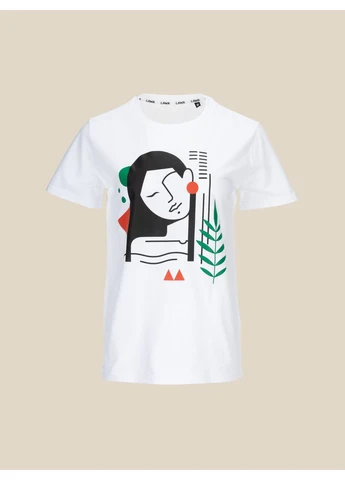 Футболка з принтом жіноча P-WB02360 shop (2000990588784) shop (2000990588784) LAWA - (328990390)