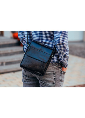 Мужская кожаная сумка через плечо 25х7х20 см Tiding Bag (315873726)