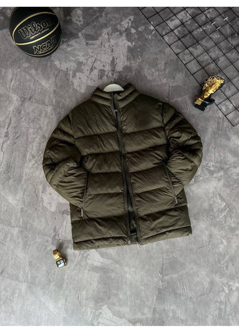 Оливковая (хаки) демисезонная мужская куртка 🧥 (замеры в описании) DK/DL Мода без кордонів
