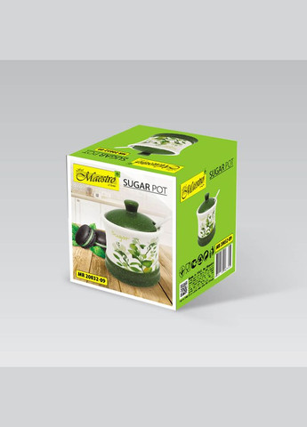 Цукорниця з ложкою MR-20032-09 9х9х10.5 см Maestro (364499543)