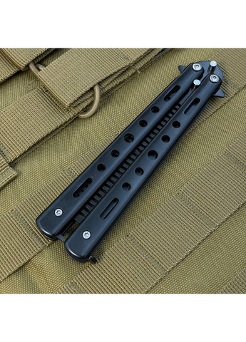 Нож бабочка расческа Black No Brand (362488836)