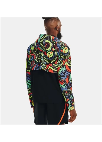 Чорна вітровка чоловіча keep run black 1365667-001 Under Armour